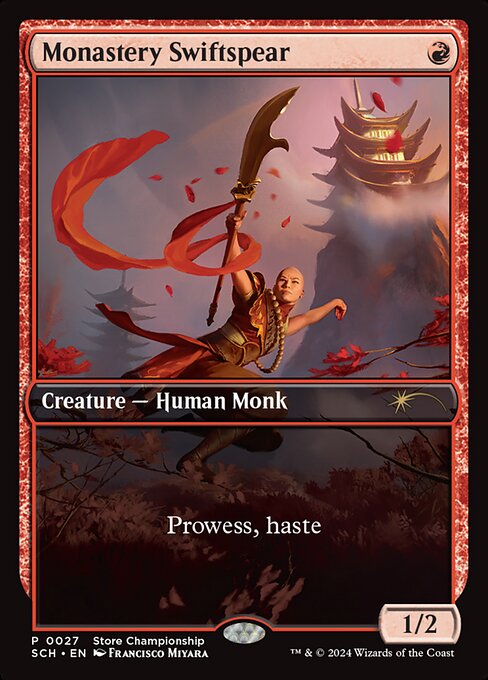 (Promo-SCH)Monastery Swiftspear/僧院の速槍