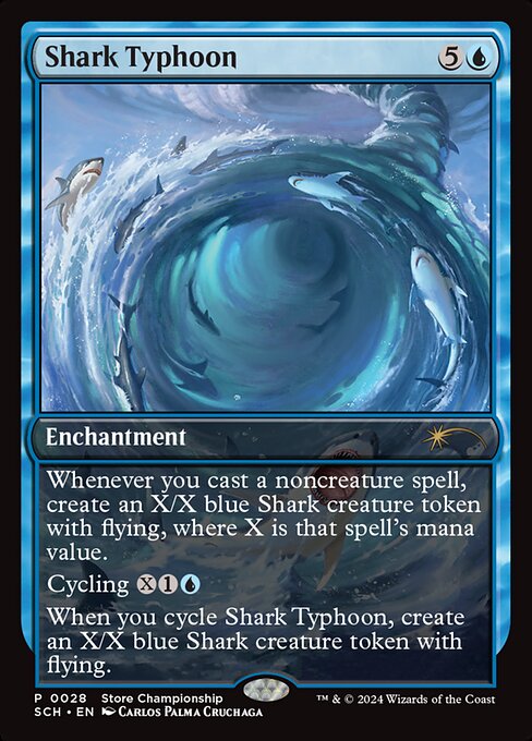 【Foil】(Promo-SCH)Shark Typhoon/サメ台風
