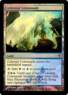 【Foil】(Promo-Buy_a_Box)Celestial Colonnade/天界の列柱