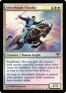 【Foil】(Promo-Buy_a_Box)Silverblade Paladin/銀刃の聖騎士