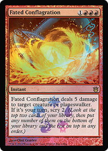 【Foil】(Promo-Buy_a_Box)Fated Conflagration/宿命的火災