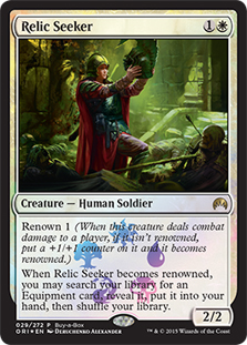 【Foil】(Promo-Buy_a_Box)Relic Seeker/秘宝の探求者