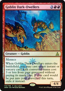 【Foil】(Promo-Buy_a_Box)Goblin Dark-Dwellers/ゴブリンの闇住まい