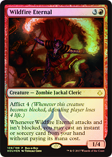 【Foil】(Promo-Buy_a_Box)Wildfire Eternal/野火の永遠衆