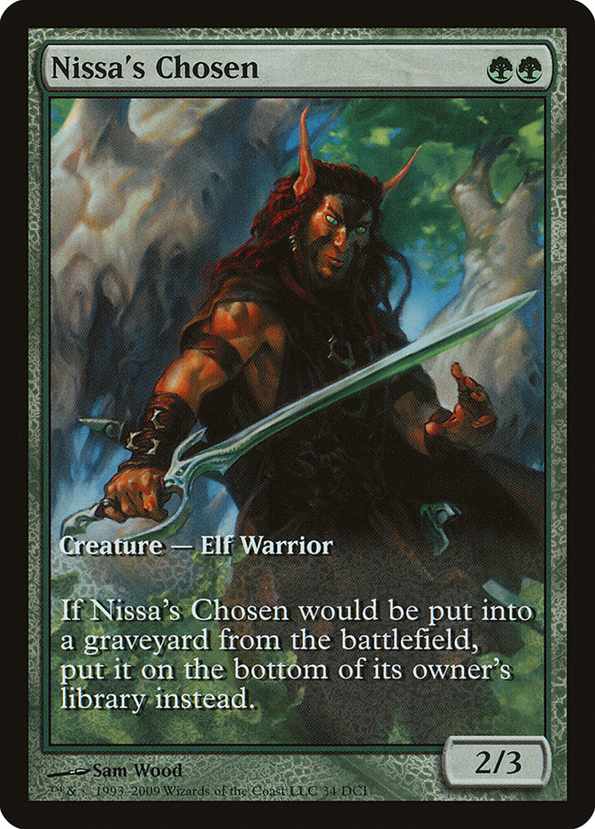 (Promo-Game_Day)Nissa's Chosen/ニッサに選ばれし者