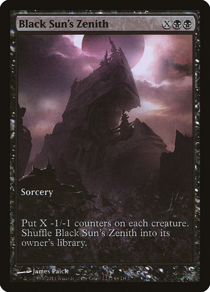 【Foil】(Promo-Game_Day)Black Sun's Zenith/黒の太陽の頂点