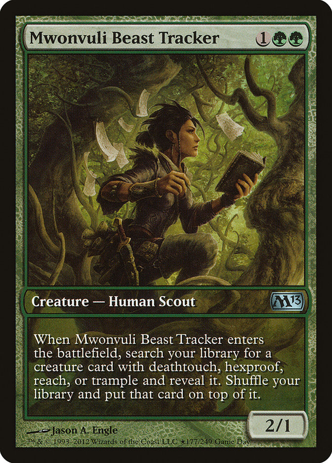 (Promo-Game_Day)Mwonvuli Beast Tracker/ムウォンヴーリーの獣記し