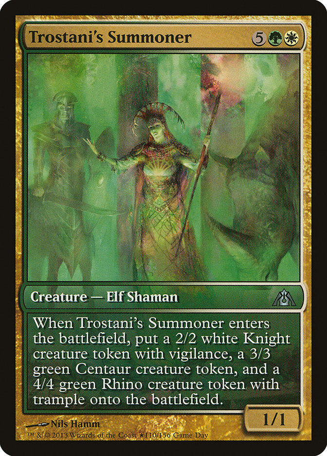 (Promo-Game_Day)Trostani's Summoner/トロスターニの召喚士