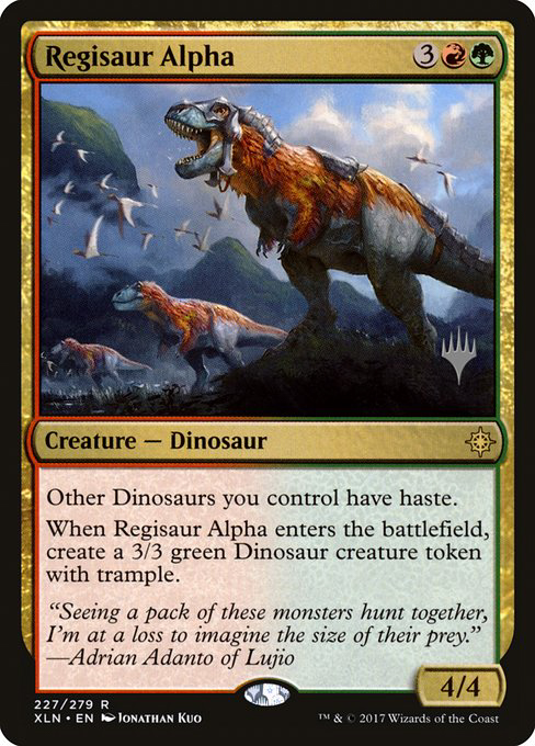 (Promo_Pack-RM)Regisaur Alpha/レギサウルスの頭目
