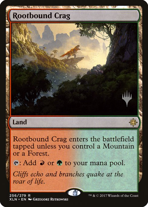 (Promo_Pack-RL)Rootbound Crag/根縛りの岩山