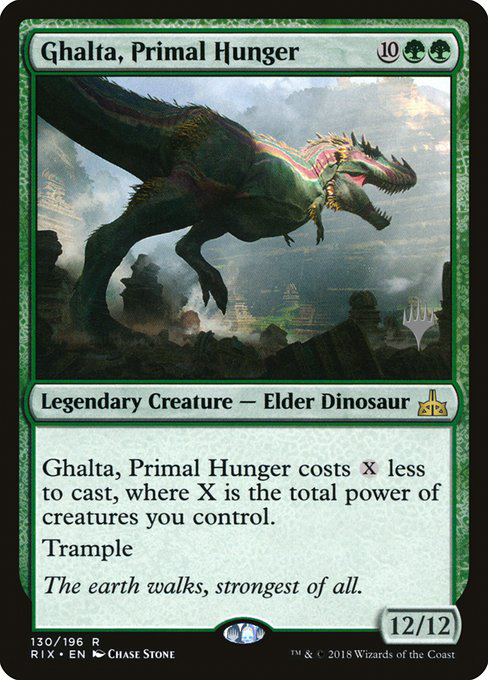 (Promo_Pack-RG)Ghalta, Primal Hunger/原初の飢え、ガルタ