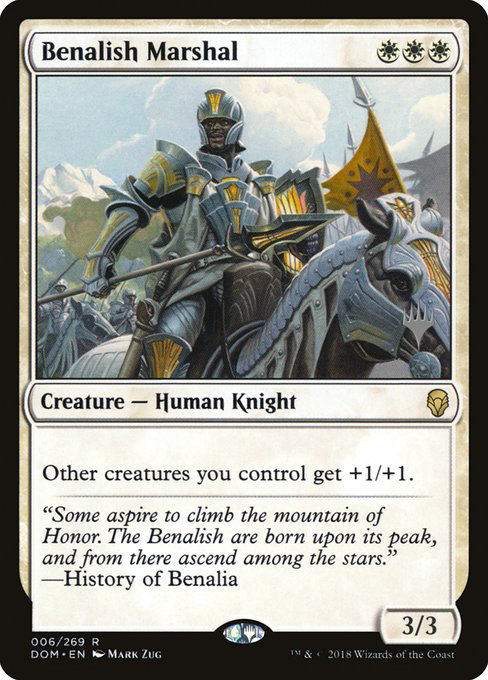 (Promo_Pack-RW)Benalish Marshal/ベナリアの軍司令