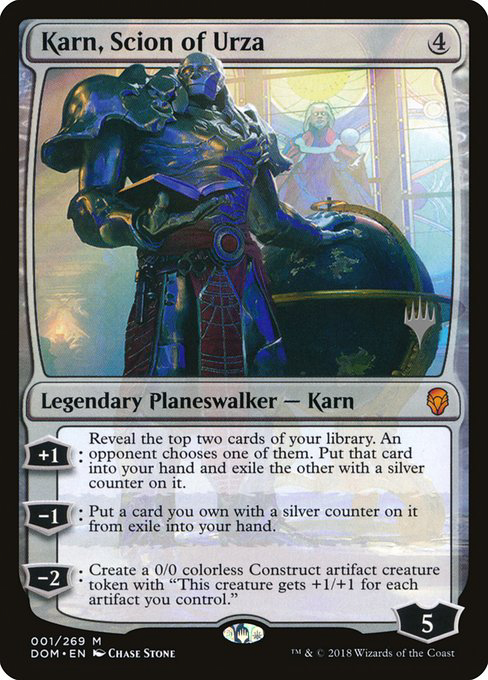 (Promo_Pack-MC)Karn, Scion of Urza/ウルザの後継、カーン