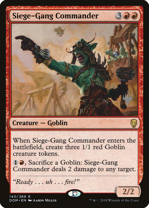 (Promo_Pack-RR)Siege-Gang Commander/包囲攻撃の司令官