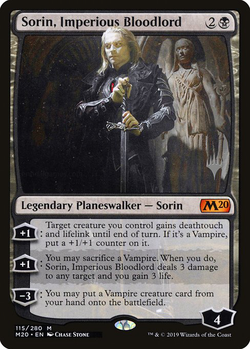 (Promo_Pack-MB)Sorin, Imperious Bloodlord/傲慢な血王、ソリン