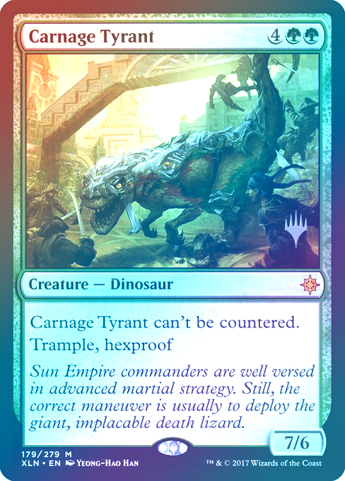 【Foil】(Promo_Pack-MG)Carnage Tyrant/殺戮の暴君