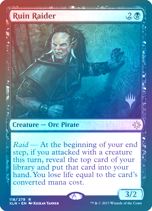 【Foil】(Promo_Pack-RB)Ruin Raider/遺跡の略奪者