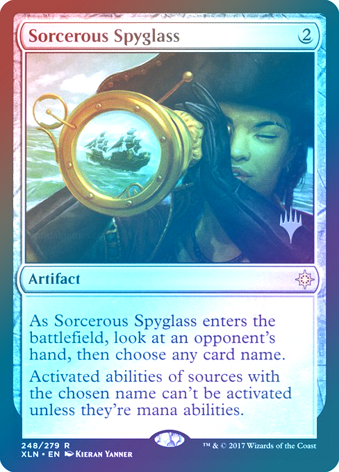 【Foil】(Promo_Pack-RA)Sorcerous Spyglass/魔術遠眼鏡