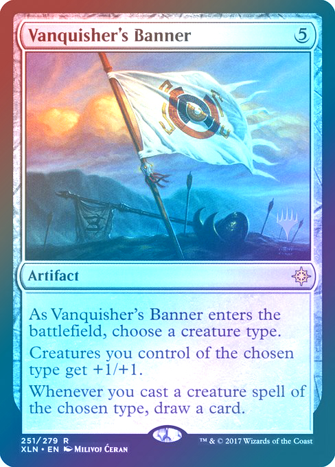 【Foil】(Promo_Pack-RA)Vanquisher's Banner/勝者の戦旗
