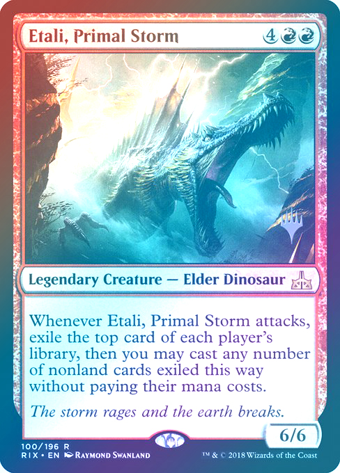 【Foil】(Promo_Pack-RR)Etali, Primal Storm/原初の嵐、エターリ