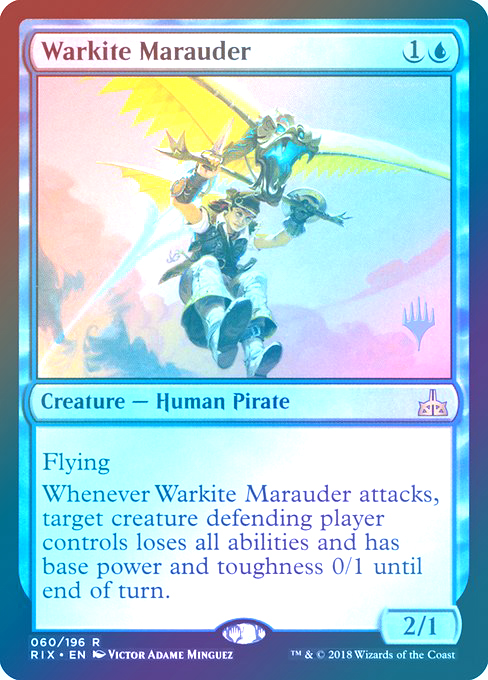 【Foil】(Promo_Pack-RU)Warkite Marauder/戦凧の匪賊