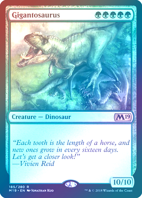 【Foil】(Promo_Pack-RG)Gigantosaurus/ギガントサウルス