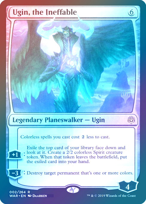 【Foil】(Promo_Pack-RC)Ugin, the Ineffable/人知を超えるもの、ウギン
