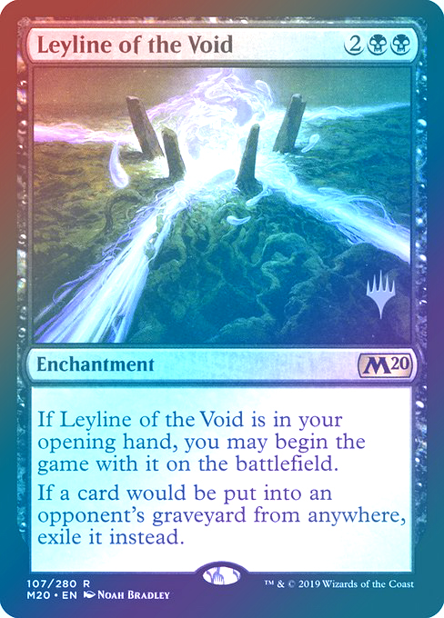 【Foil】(Promo_Pack-RB)Leyline of the Void/虚空の力線