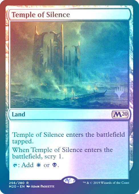 【Foil】(Promo_Pack-RL)Temple of Silence/静寂の神殿