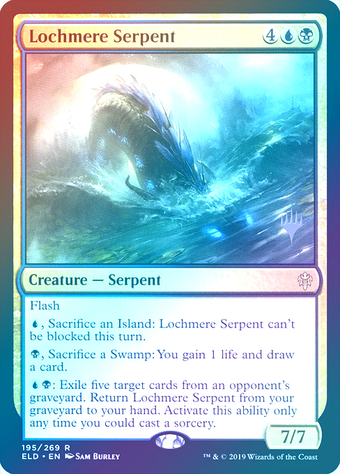 【Foil】(Promo_Pack-RM)Lochmere Serpent/メア湖の海蛇
