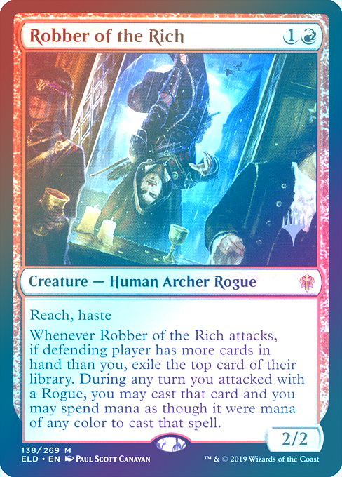 【Foil】(Promo_Pack-MR)Robber of the Rich/義賊