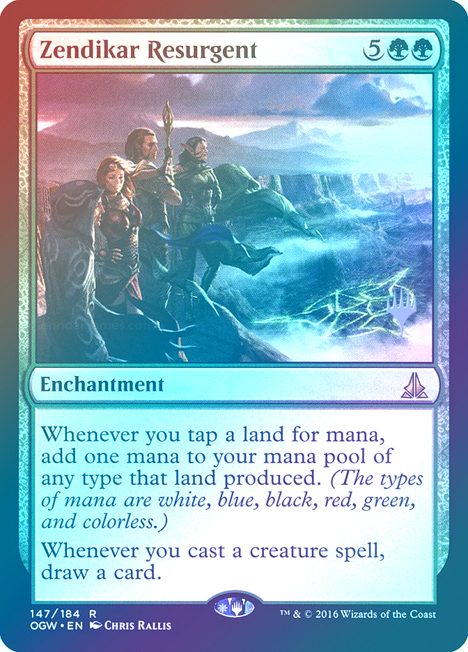 Mtg マジック ザ ギャザリング 通販 Enndal Games Foil Promo Pack Rg Zendikar Resurgent ゼンディカーの復興者