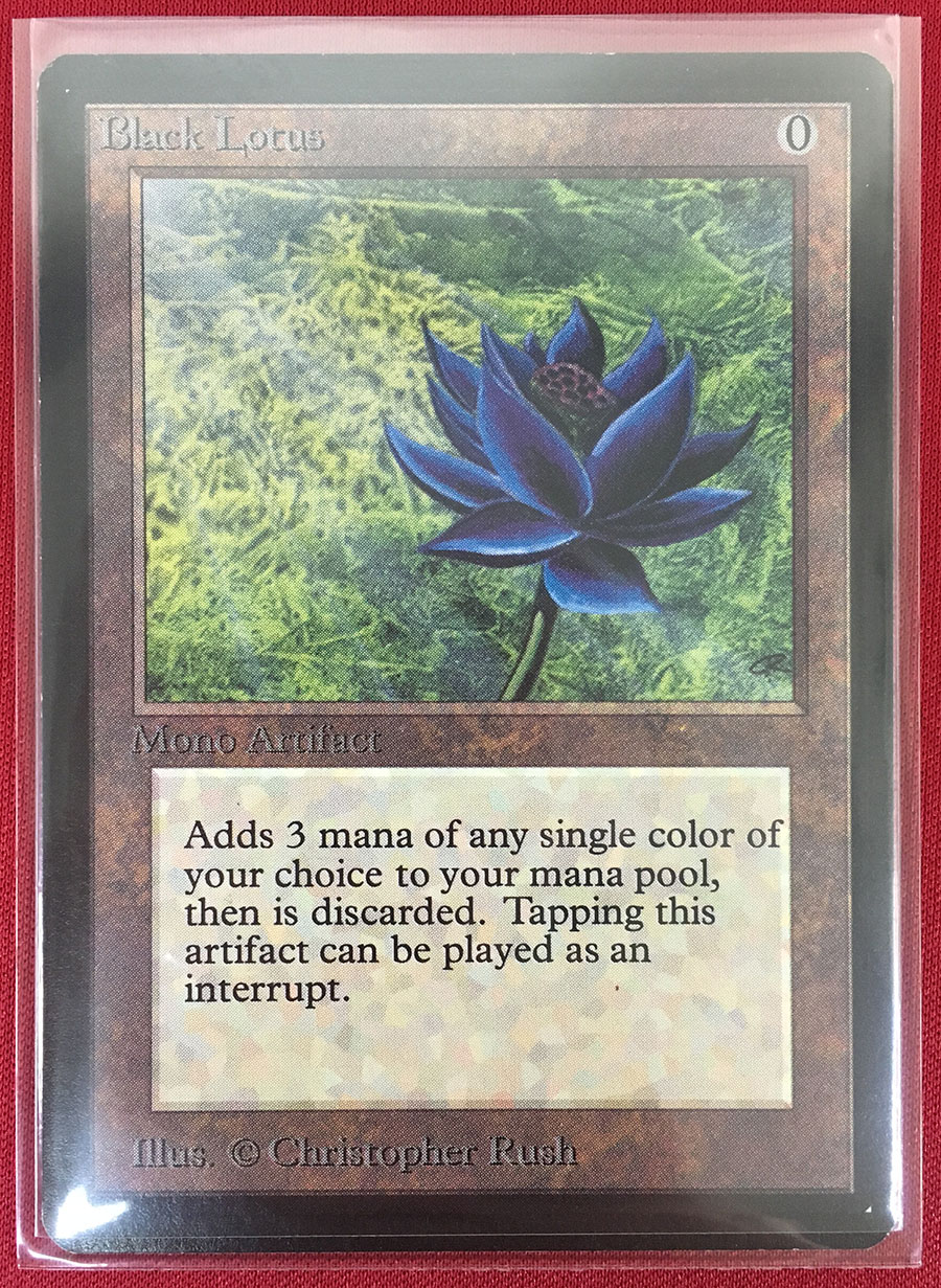 (LEB-RA)Black Lotus【NM, 0808】