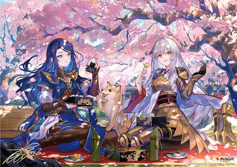 ビジュアルボード 《放浪皇のお花見》