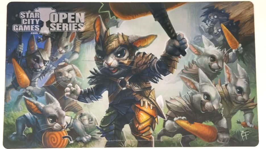 StarCityGames.com Open Series 2015 Season Four プレイマット 《Hoppin Rabbitmaster》