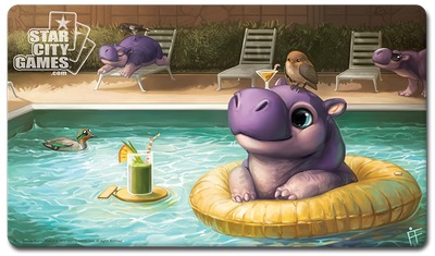 StarCityGames.com プレイマット Creature Collection 《Hippo》