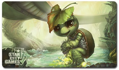 StarCityGames.com プレイマット Creature Collection 《Eturtle Witness》