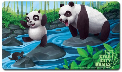 StarCityGames.com プレイマット Creature Collection 《Panda》