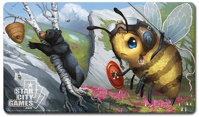StarCityGames.com プレイマット Creature Collection 《Bee》