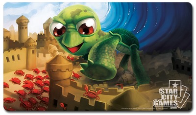 StarCityGames.com プレイマット Creature Collection 《Turtle》
