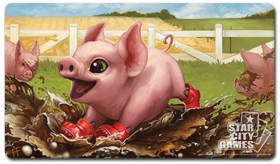 StarCityGames.com プレイマット Creature Collection 《Piglet》