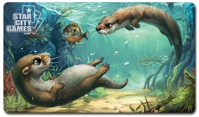 StarCityGames.com プレイマット Creature Collection 《Otter》