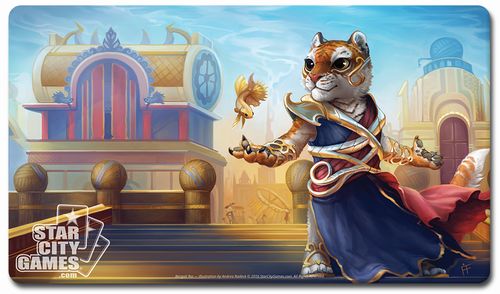 StarCityGames.com プレイマット Prerelease Exclusive Creature Collection 《Bengali Rai》