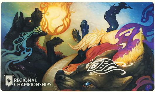 StarCityGames.com Regional Championships オリジナルプレイマット 《Howl of the Heavens》