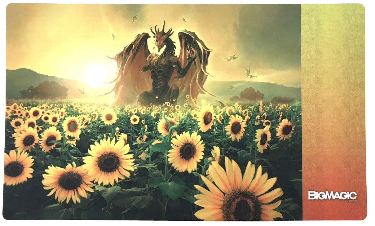 BIG MAGIC John Avonプレイマット 《Sunflower Dragon》