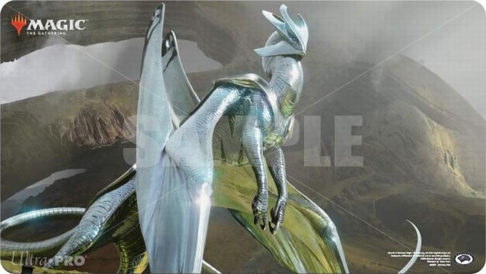 ウルトラ・プロ MTG 小型プレイマット 基本セット2019《変遷の龍、クロミウム》