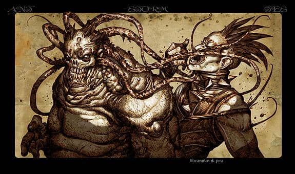 rk post ANT TES マジック：ザ・ギャザリング プレイマット① rk post ANT TES マジック：ザ・ギャザリング プレイマット①