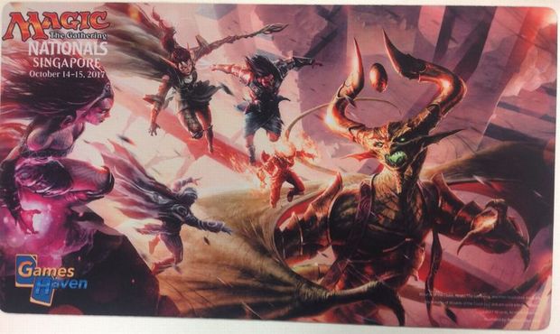 Mtg マジック ザ ギャザリング 通販 Enndal Games 国別選手権17 シンガポール プレイマット オリジナルプレイマット Mtg マジック ザ ギャザリング 通販 Enndal Games 国別選手権17 シンガポール プレイマット オリジナルプレイマット