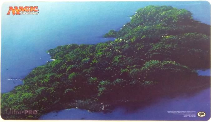 プレイマット：《Unhinged Island》 byJohn Avon