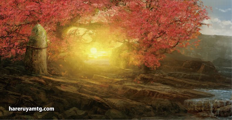 【再販版】【日本サイズ】Rob Alexander プレイマット 四季シリーズ 「秋の紅葉」